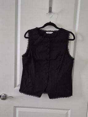 Cupshe NWOT cotton Peplum Shirt